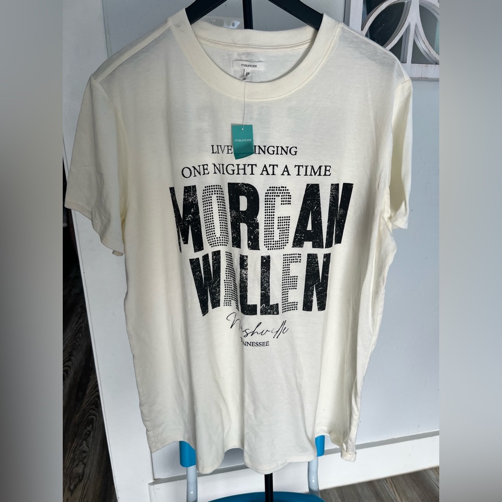 Maurices Off-White Graphic Tee